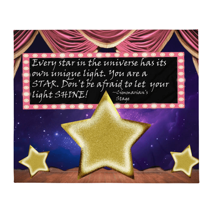 Shining Star on Stage Blanket product image (1)