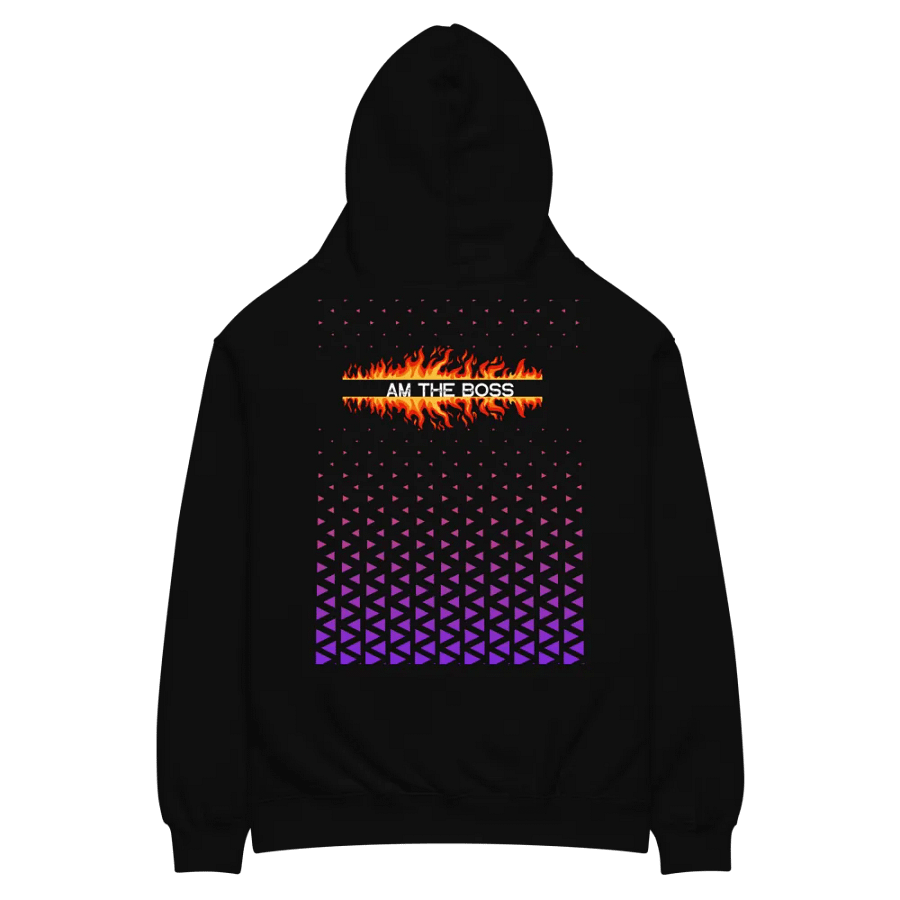 Glitch Flame Unisex Oversized Hoodie product image (2)