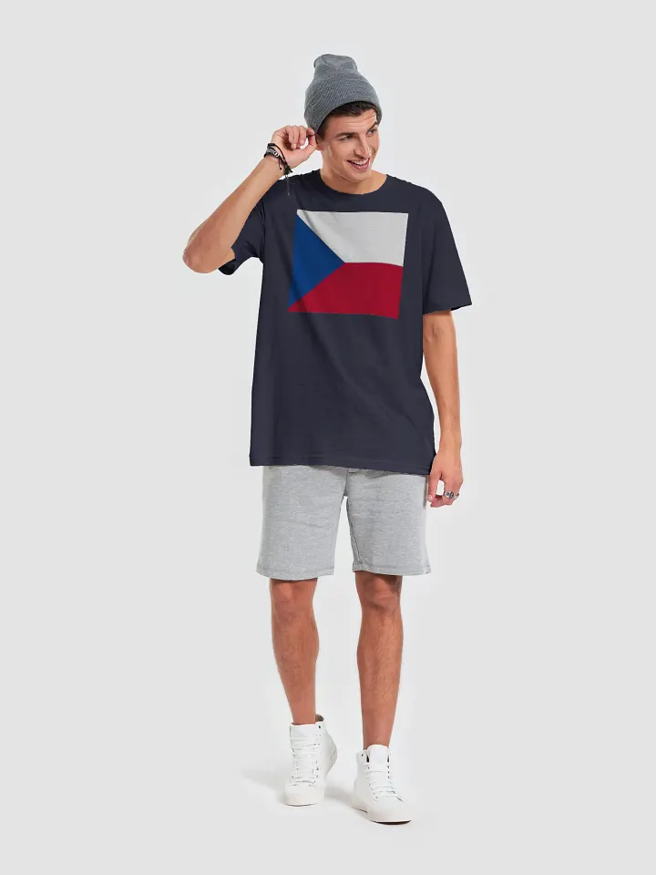 Exclusive Unisex Czech Republic Flag Graphic Tee by Graphic Grove - Supersoft Cotton product image (2)
