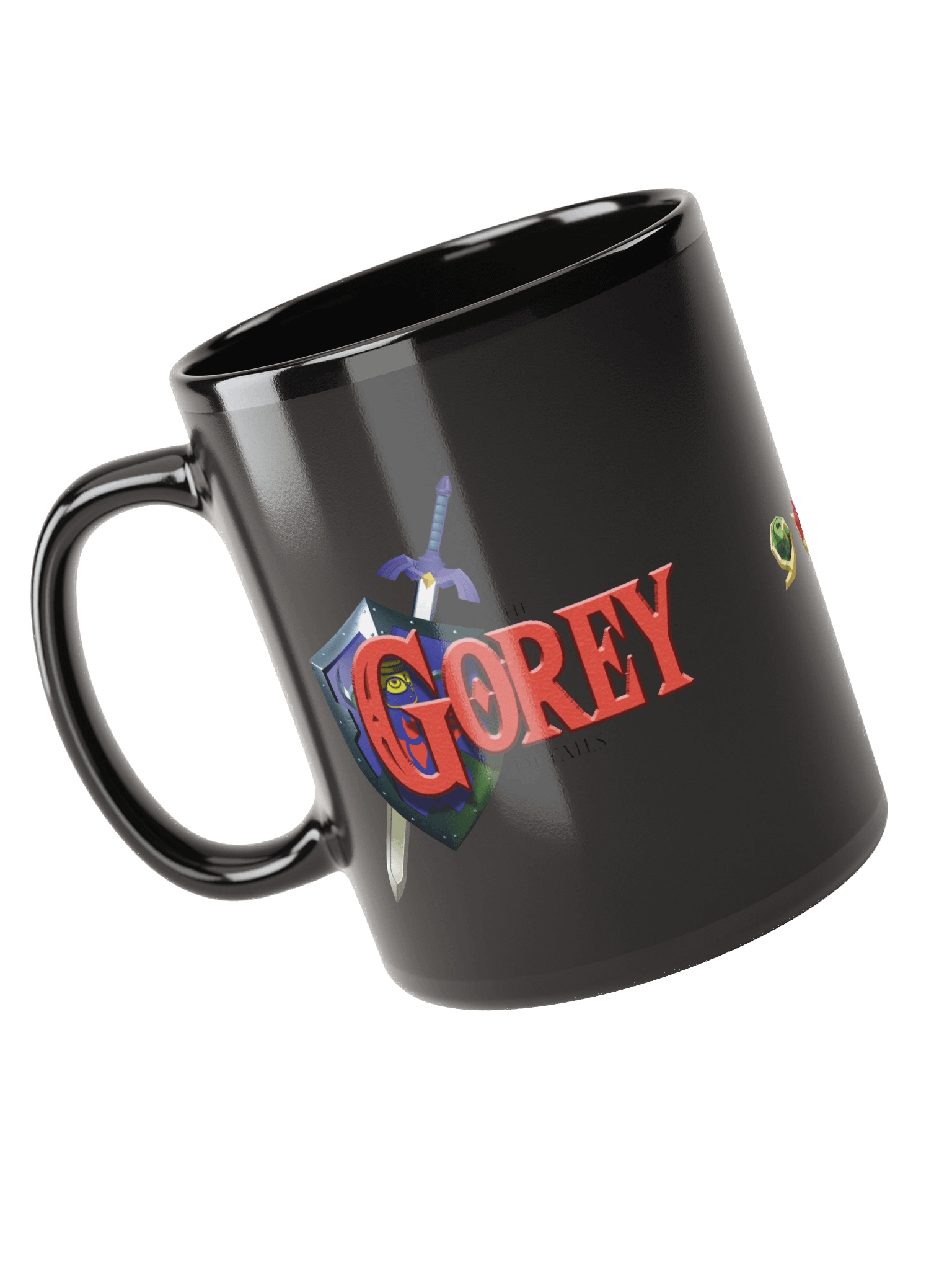 Hero of Time - Black Glossy Mug product image (6)