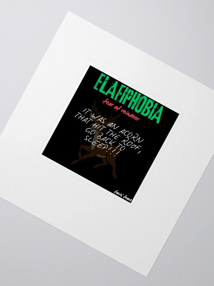 Elafiphobia Sticker product image (6)