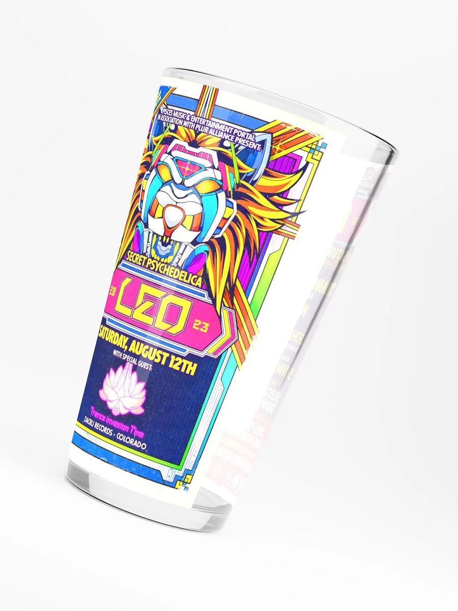 Leo 2023 Shaker Pint Glass product image (4)
