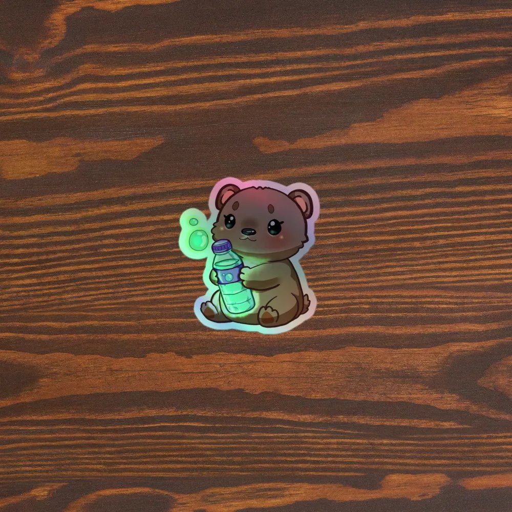 Hydrate Bear Sticker product image (3)
