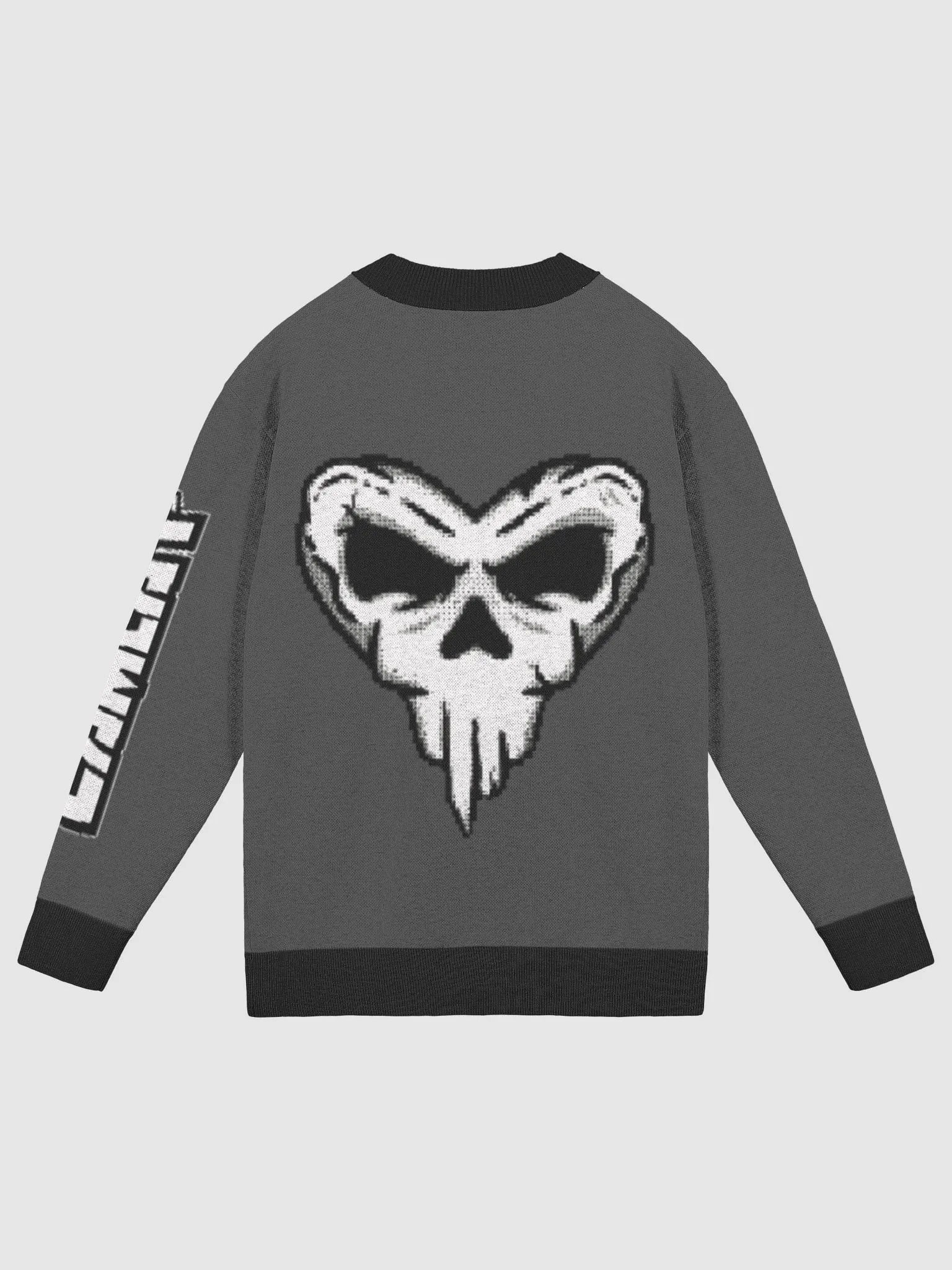 KNITTED CARDIGAN Skull Hearts product image (6)