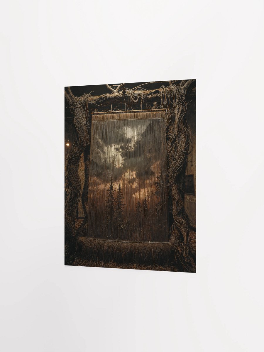 The Woven Forest Matte Poster product image (13)