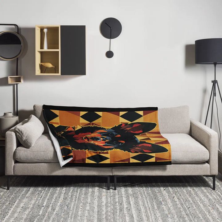 Australian Cattle Dog Art Deco style Portrait product image (1)