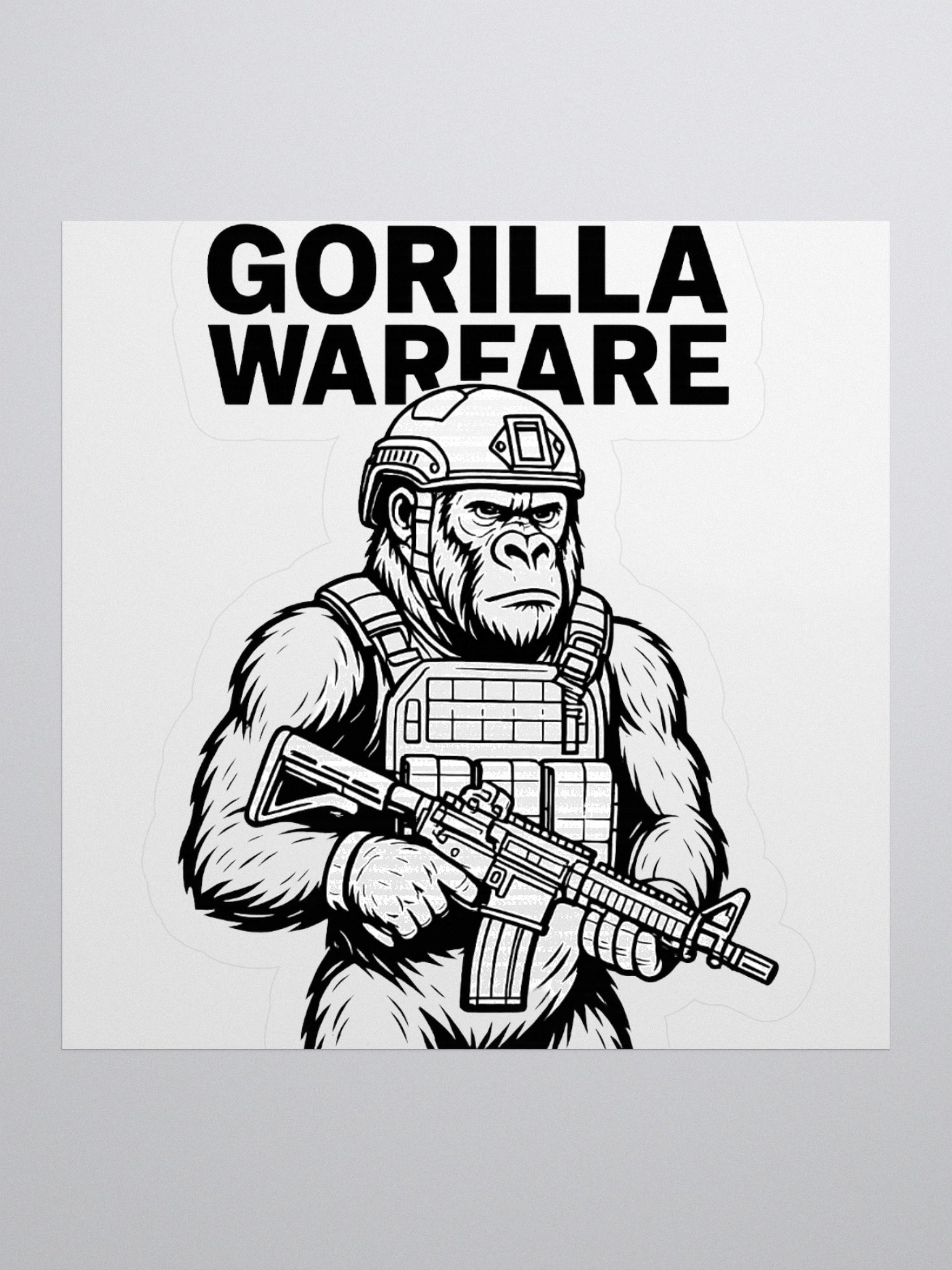 Gorilla Warfare stickers product image (3)