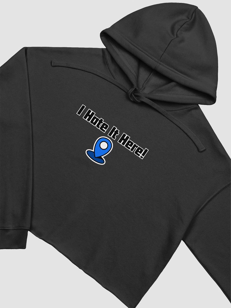 Hate It Here Ping Women's Crop Hoodie product image (3)