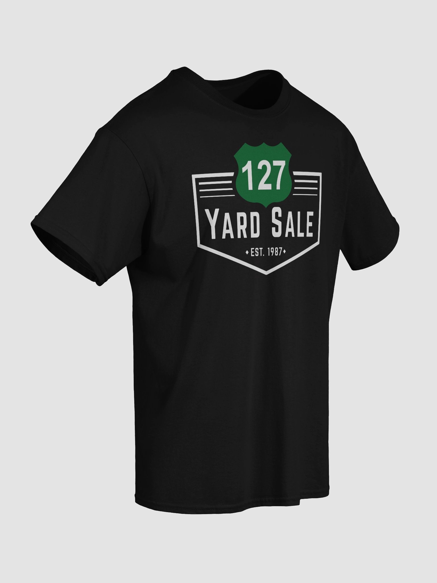 127 Yard Sale (2025) Vintage - Gildan Heavyweight T-Shirt - Black product image (4)