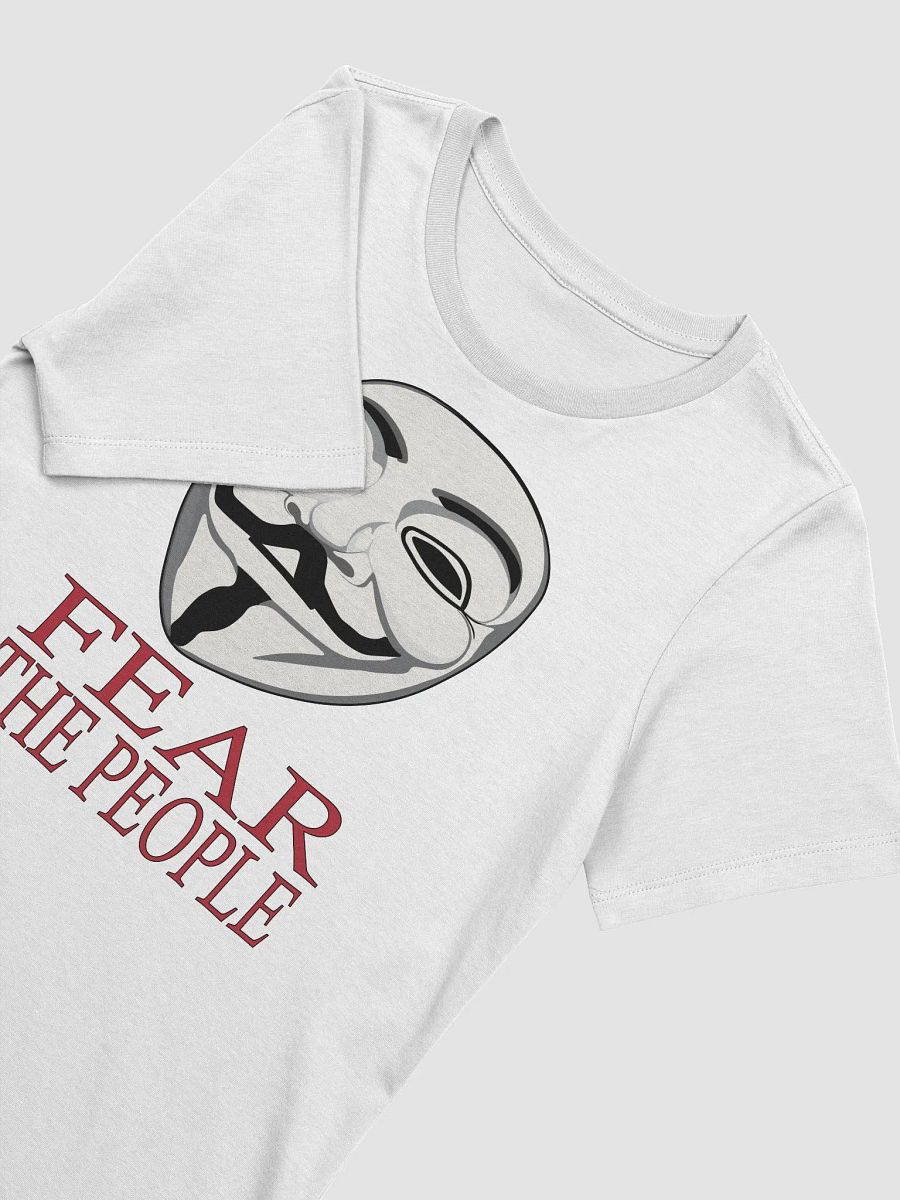 Fear The People - 02 - Red - Bella+Canvas Women's Supersoft Relaxed-fit T-Shirt product image (2)