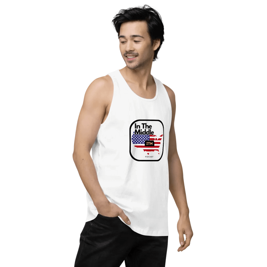 In The Middle Patriotic Tank product image (59)