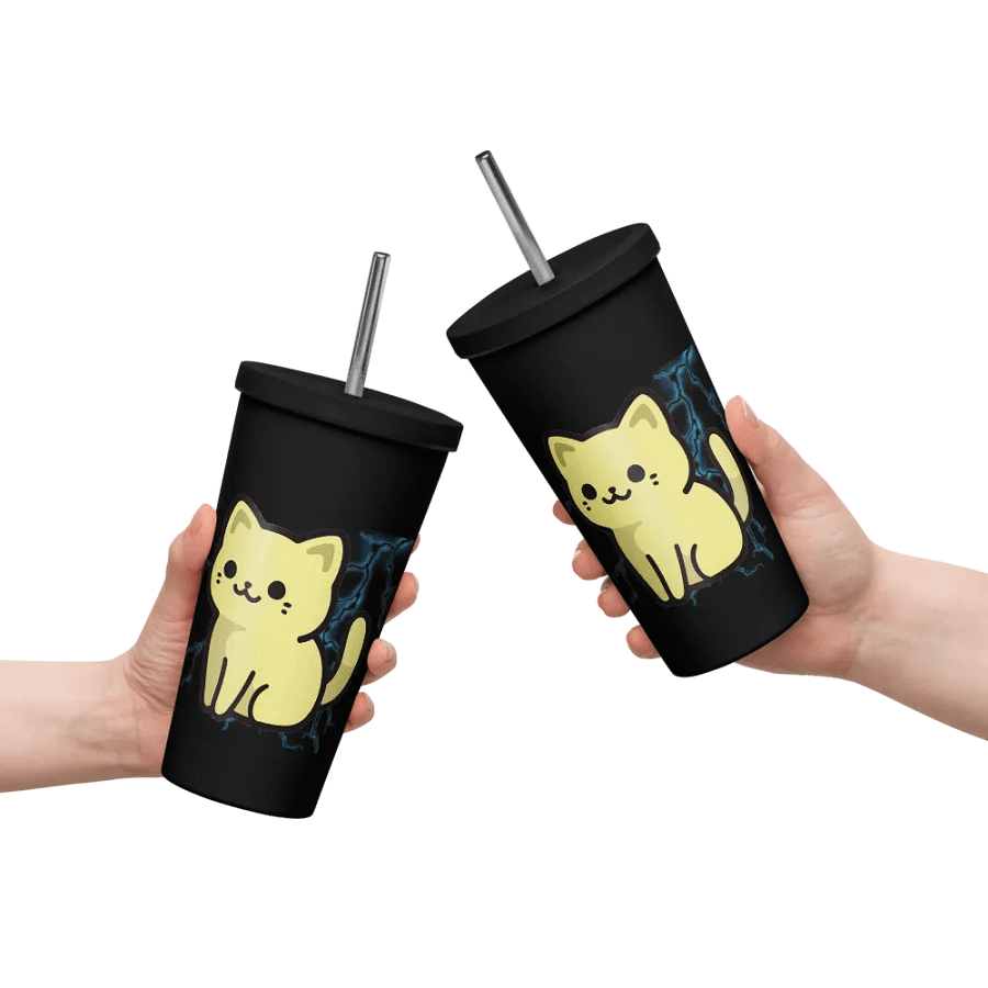 Lightning Kitty! Straw Cup product image (13)