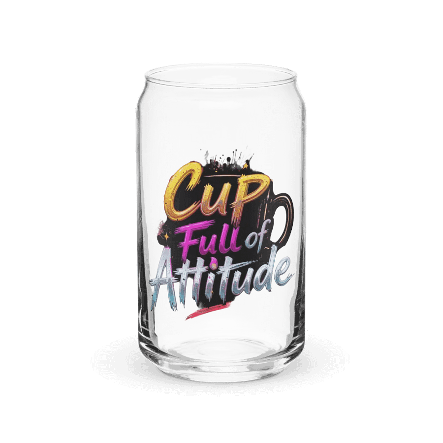 Attitude in a Glass: Can-Shaped Drinkware product image (2)