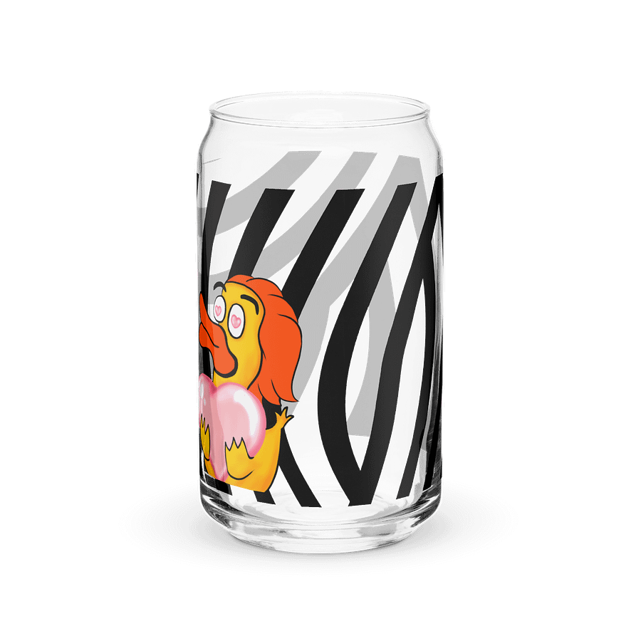 "Squiggly" Can-Shaped Glass product image (7)