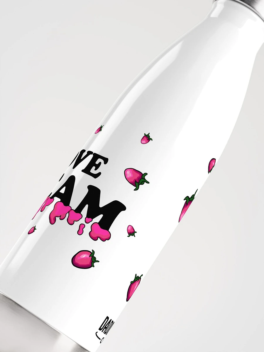 I Love Cream... // Stainless Steel Water Bottle product image (5)