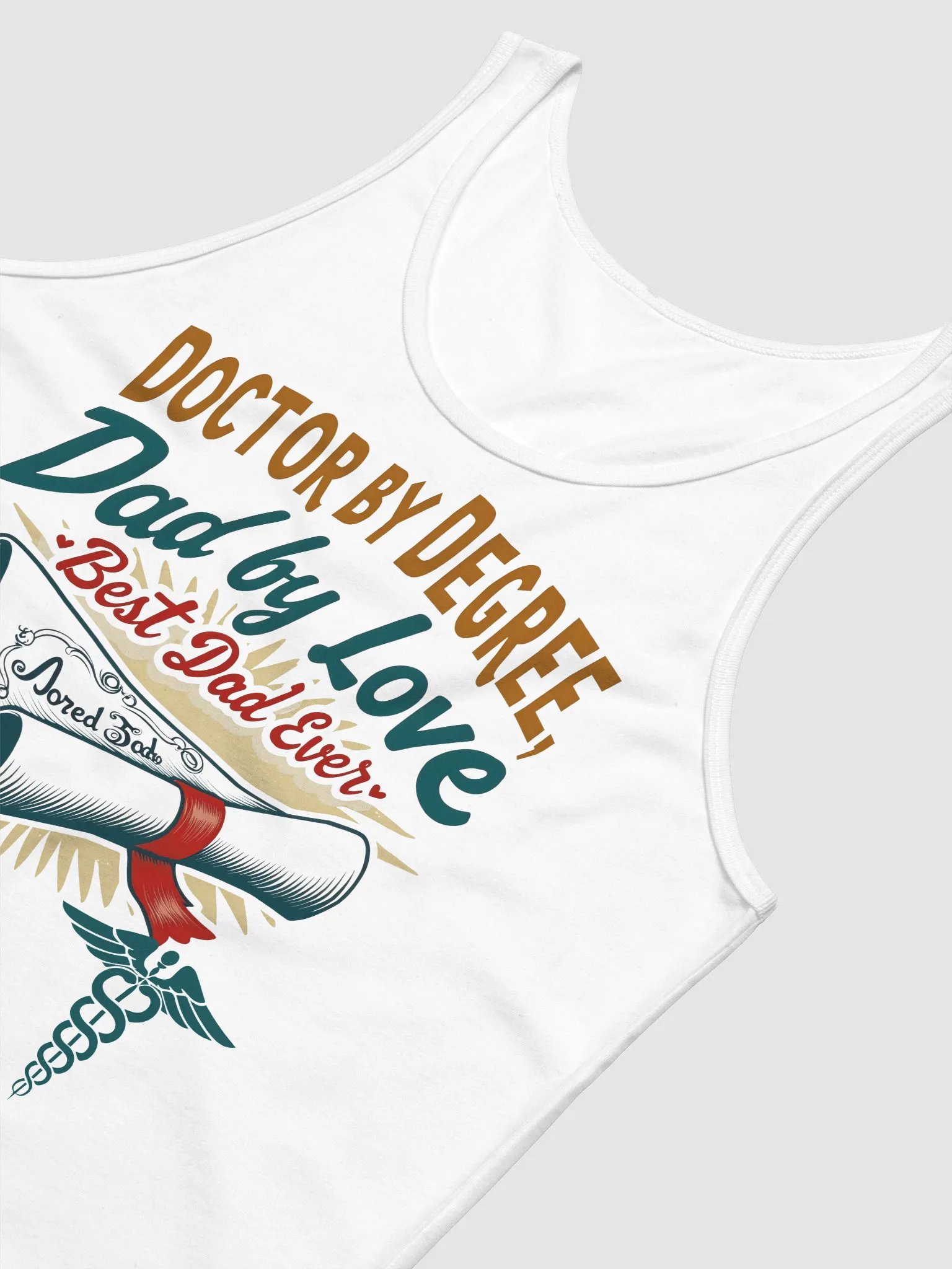 Best Dad Ever Medical Tribute Tank product image (27)