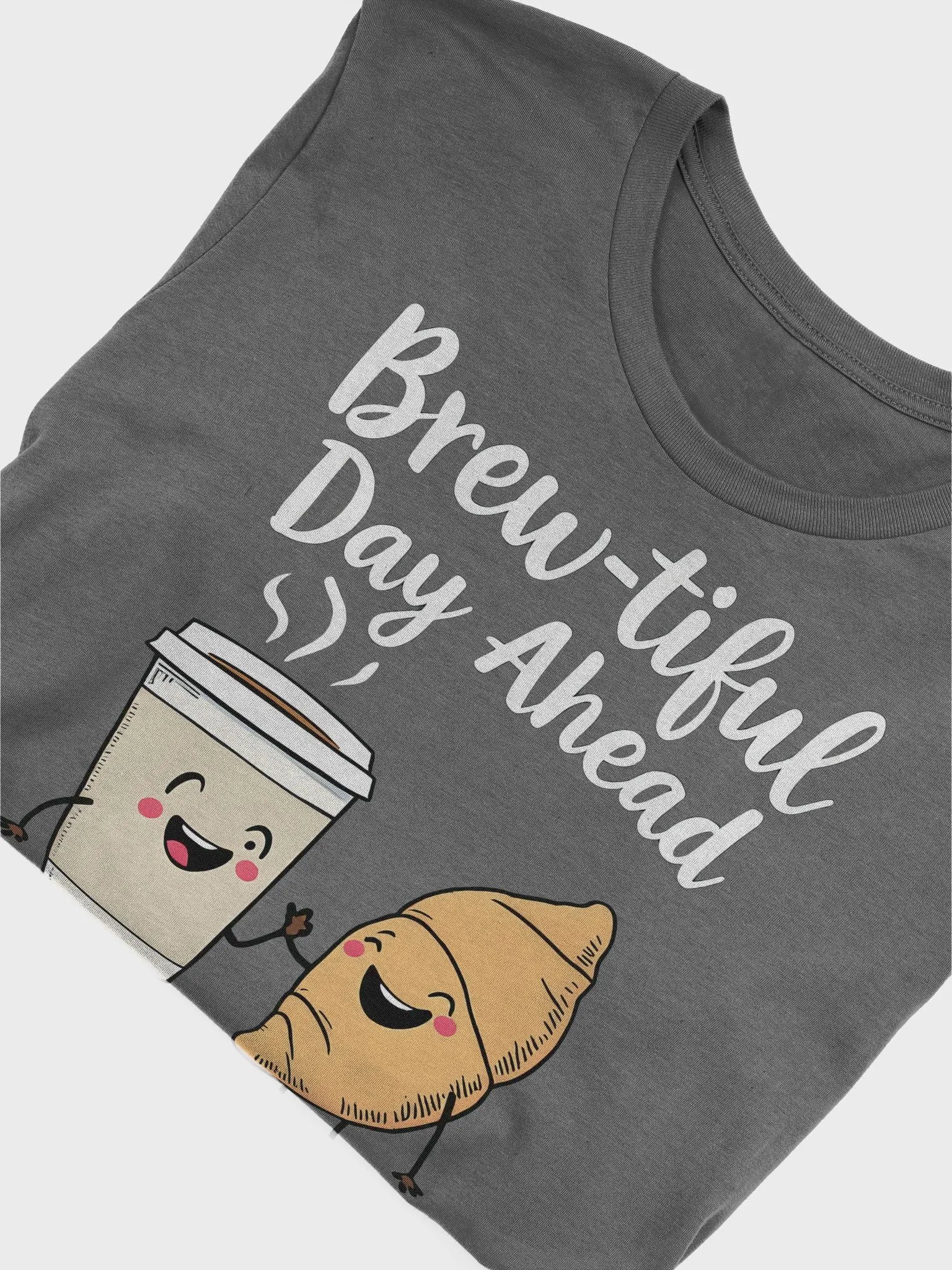 Funny Brew-tiful Day Ahead Cartoon T-Shirt product image (5)