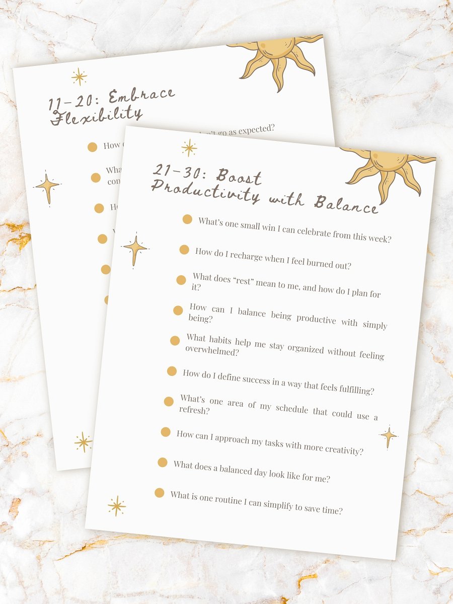 50 Journal Prompts for Planners and Organizers product image (3)