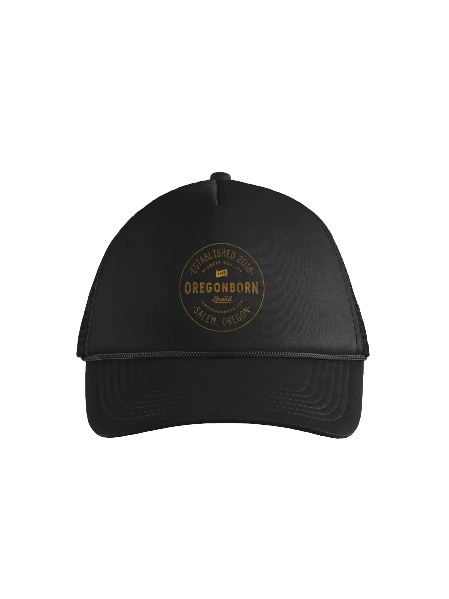 The Oregon Born Brand Foam Trucker Hat product image (1)
