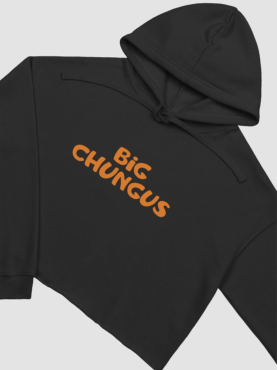 Big Chungus fleece crop hoodie product image (4)