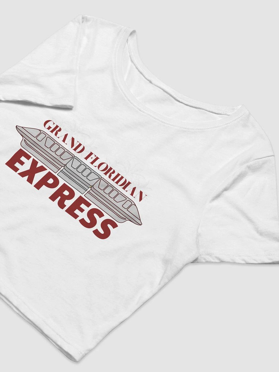 Grand Floridian Express Crop Tee in White – Disney World Resort Collection product image (3)