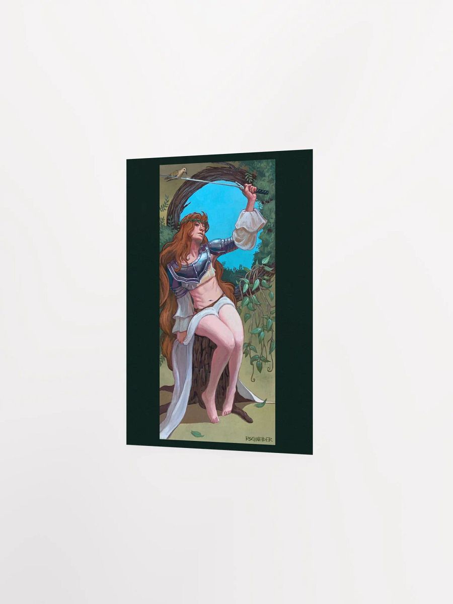 The Knight, Lady Red - Protector of the Fae Realm print product image (2)