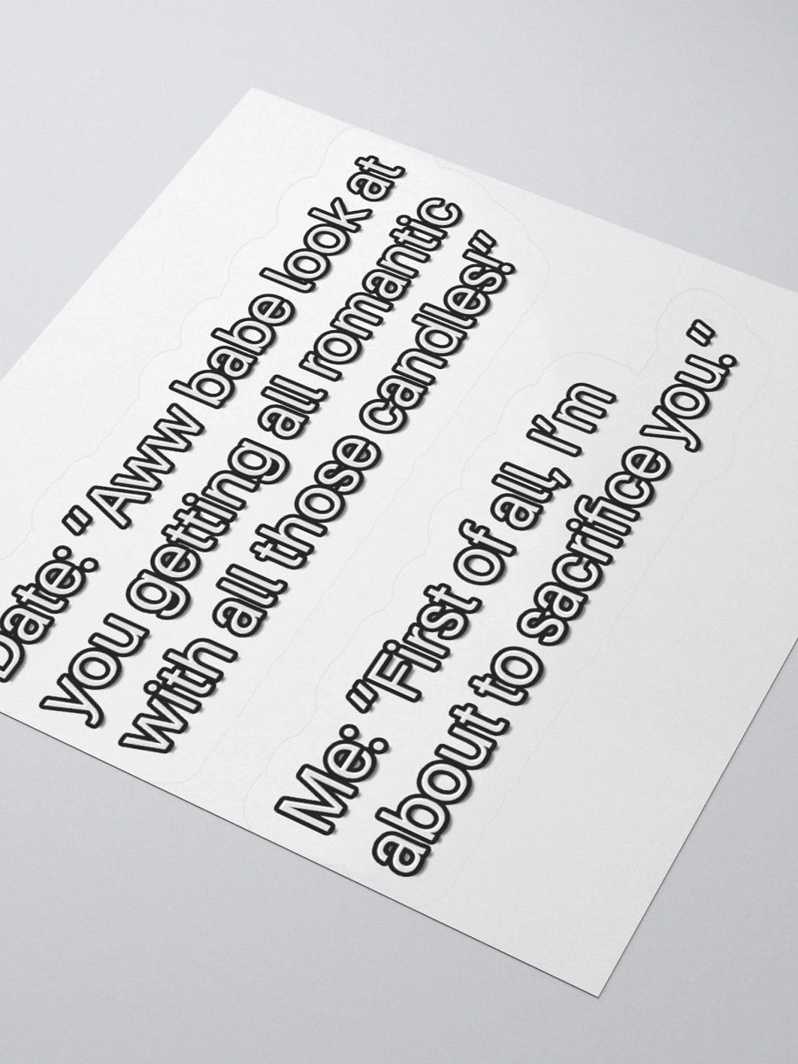 Candles Sticker product image (9)