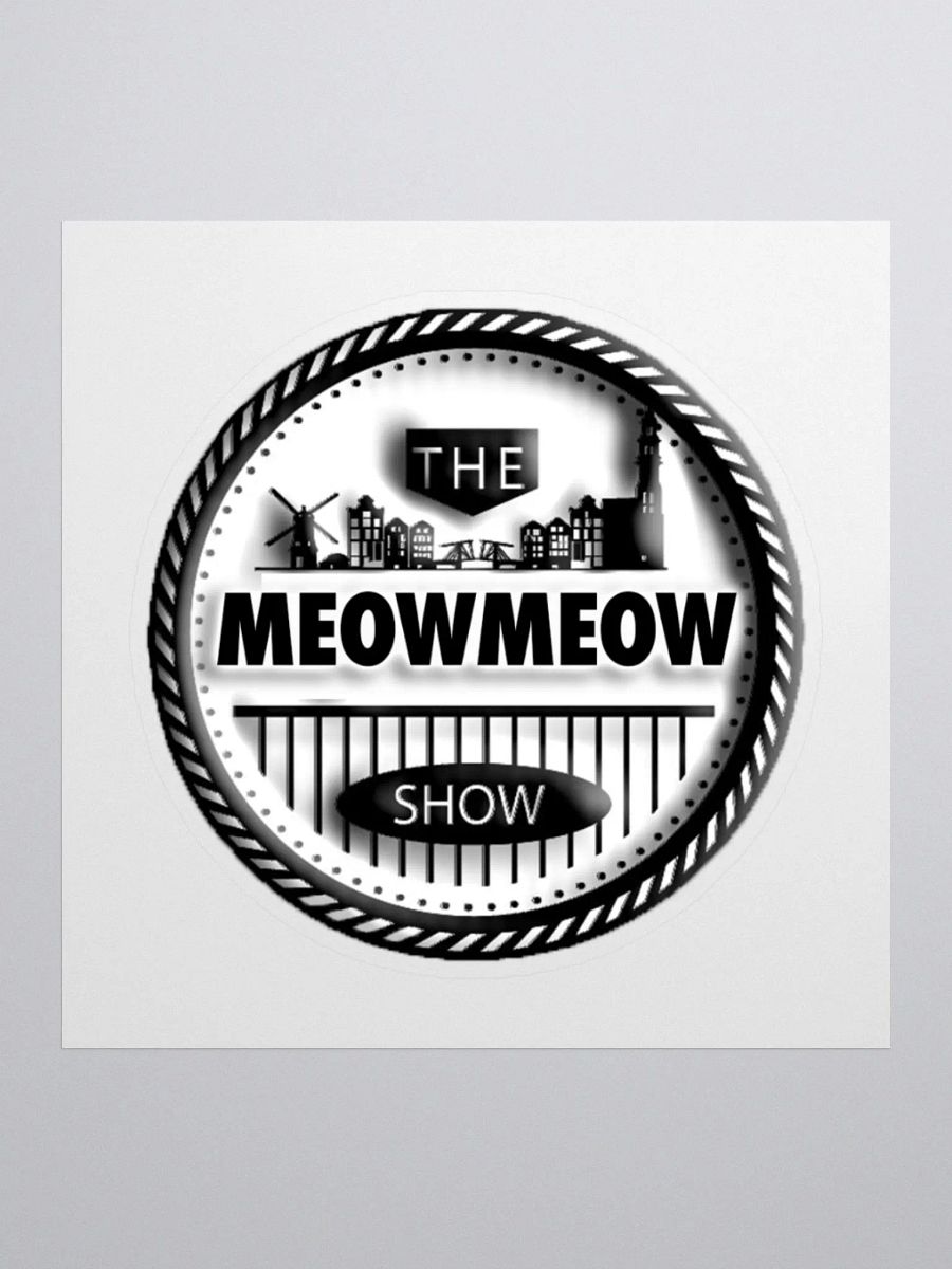 The Meow Meow Show Stickers product image (1)