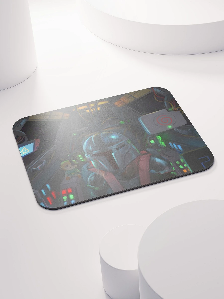 Spacey Inner Bounty Hunter: Mandalorian SCM Mouse Pad product image (4)