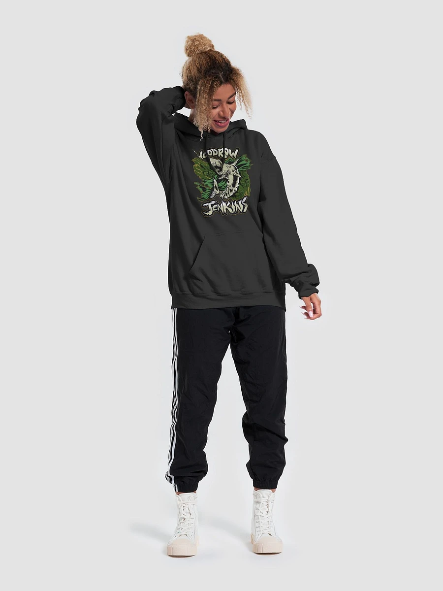 Flying Shark Green Hoodie product image (3)