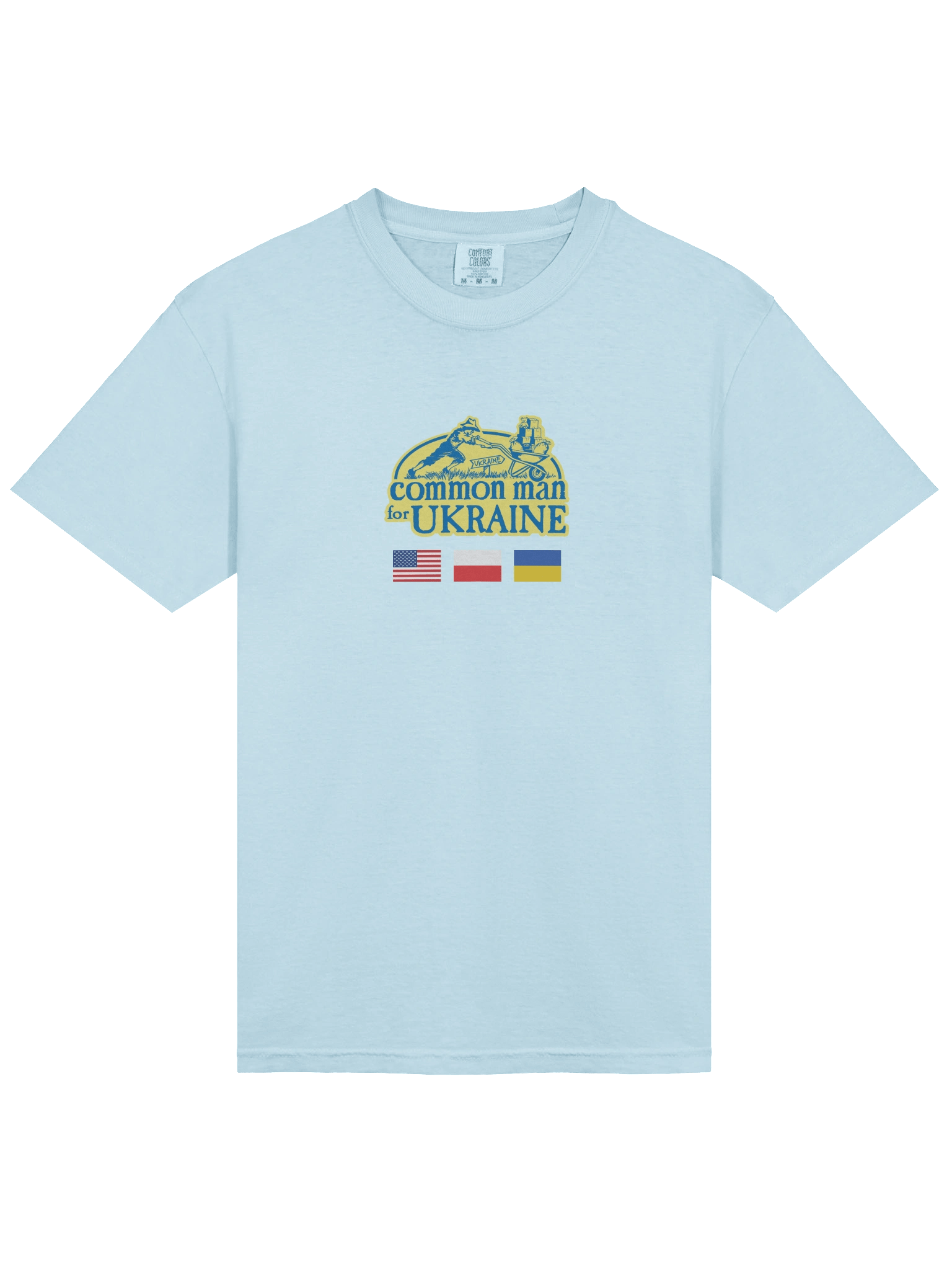 Unisex T-shirt with front center logo - "How do YOU say love?" text on back product image (3)