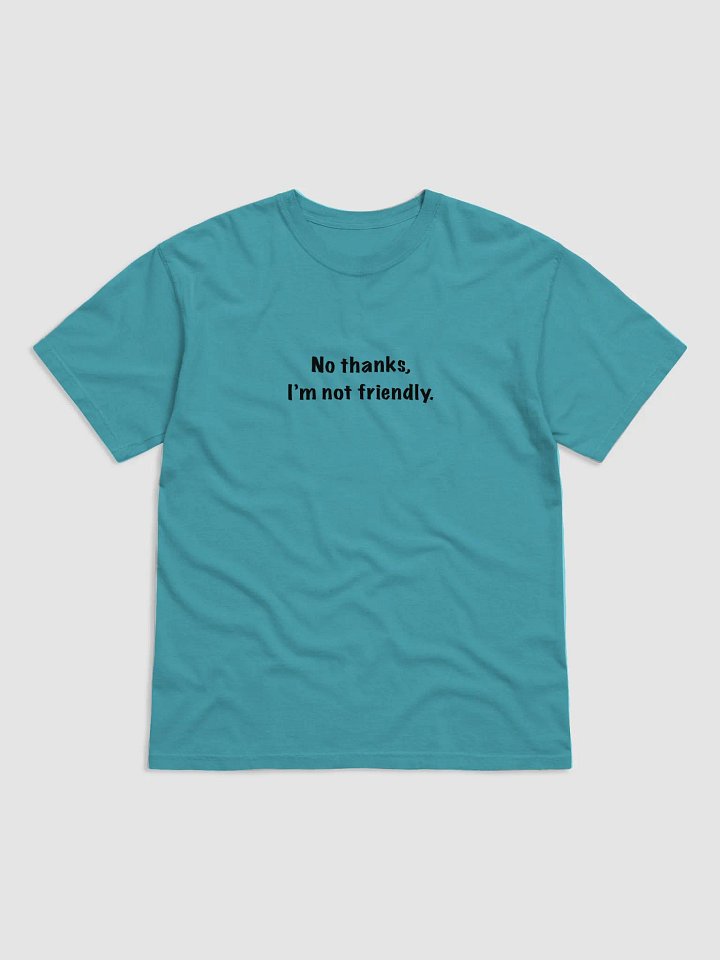 No thanks, I'm not friendly. product image (21)