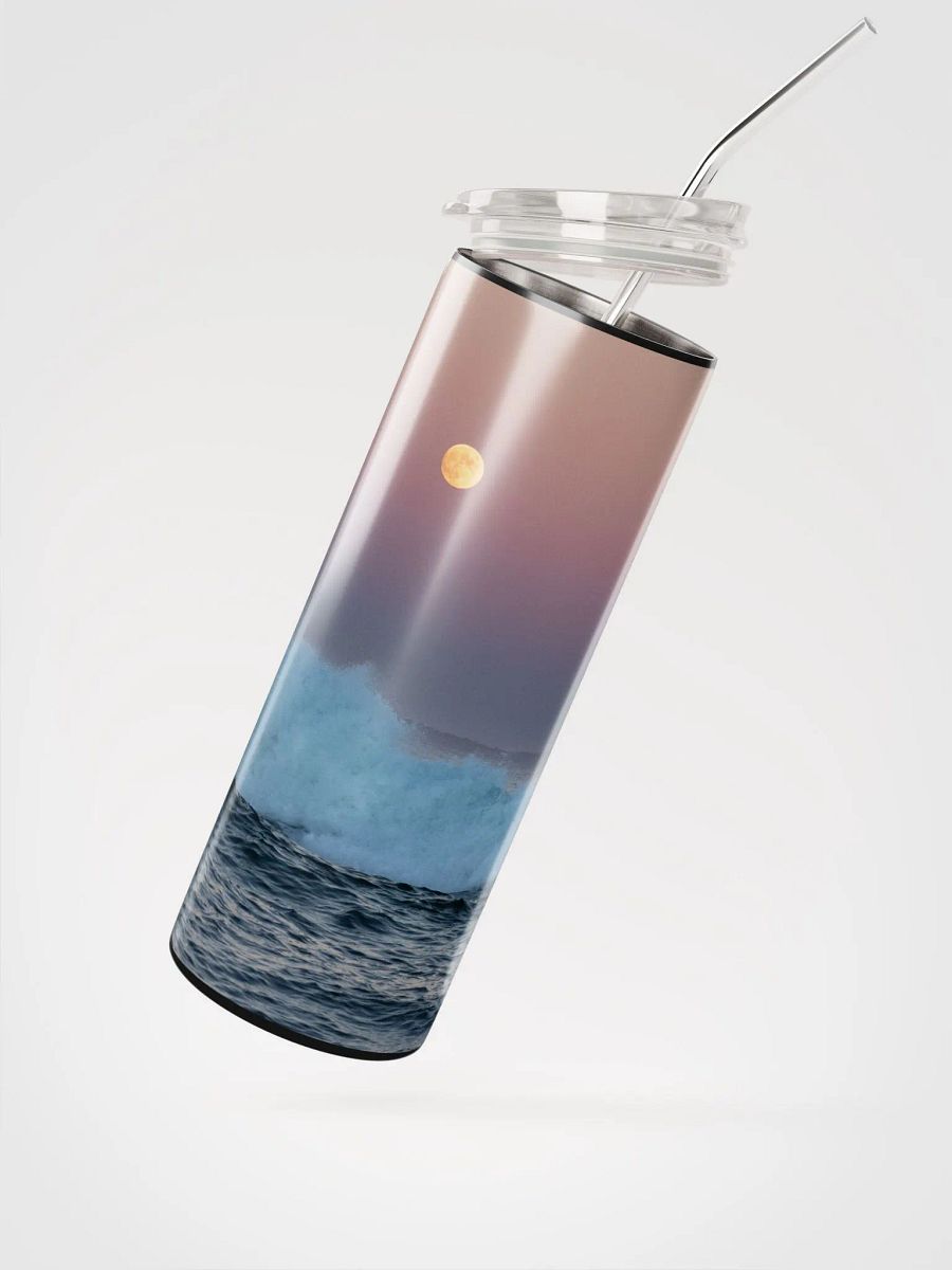 Moon Over the Cliff Walk Stainless Steel Tumbler II 20oz product image (2)