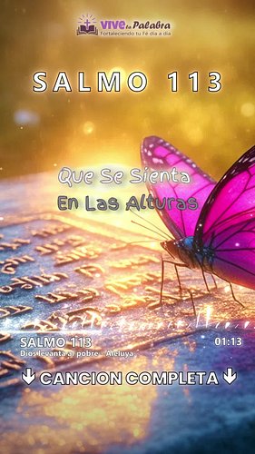 Un canto que proclama la alabanza de Dios en todo tiempo 🙌
🎧 Más salmos aquí → https://bit.ly/ListaSalmosCantados

#Salmo113 ...
