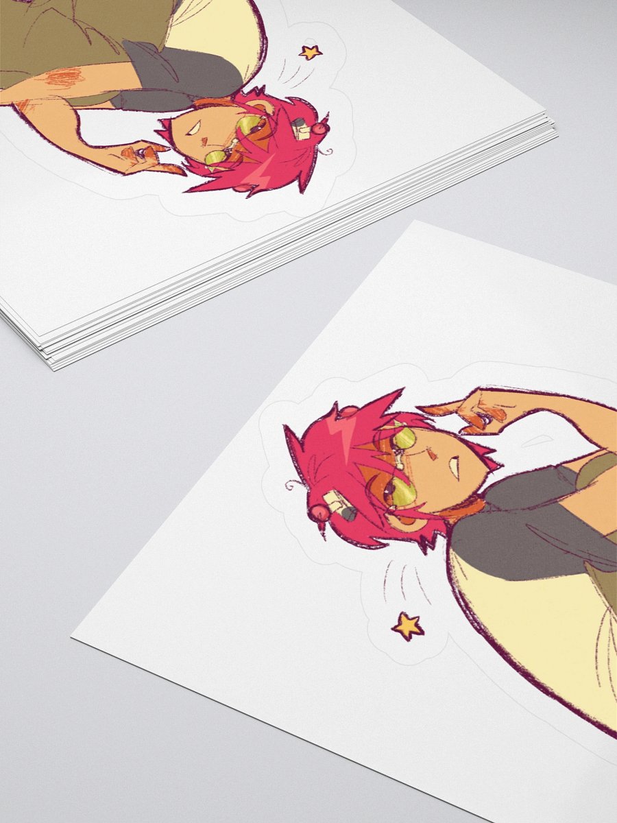 Saiki K doodle sticker product image (4)