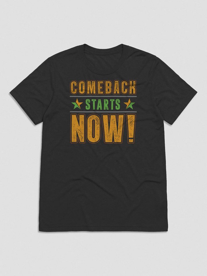 Comeback Starts Now (Triblend Shirt) product image (6)
