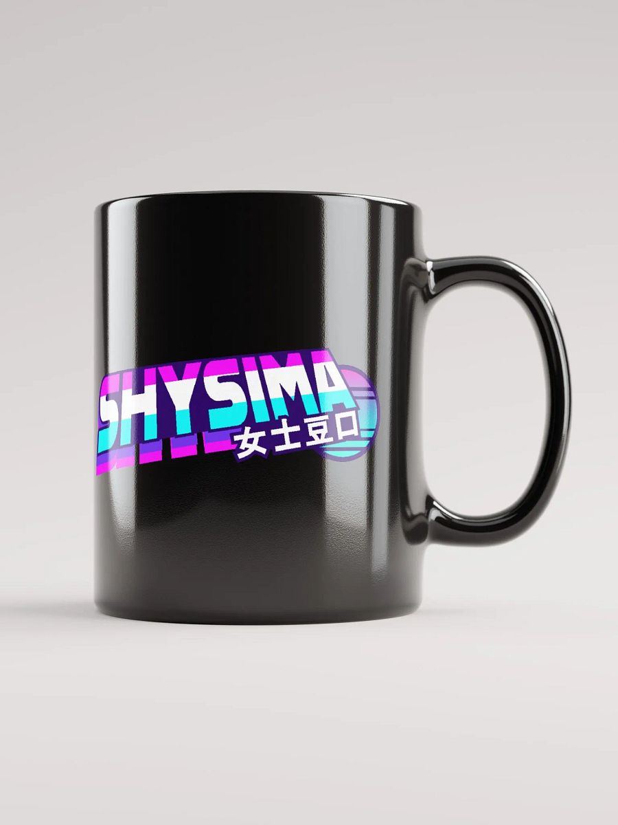 SHYSIMA GLOSSY BLACK MUG product image (2)