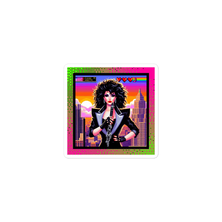 Eight-Bit Claire Magnet product image (1)