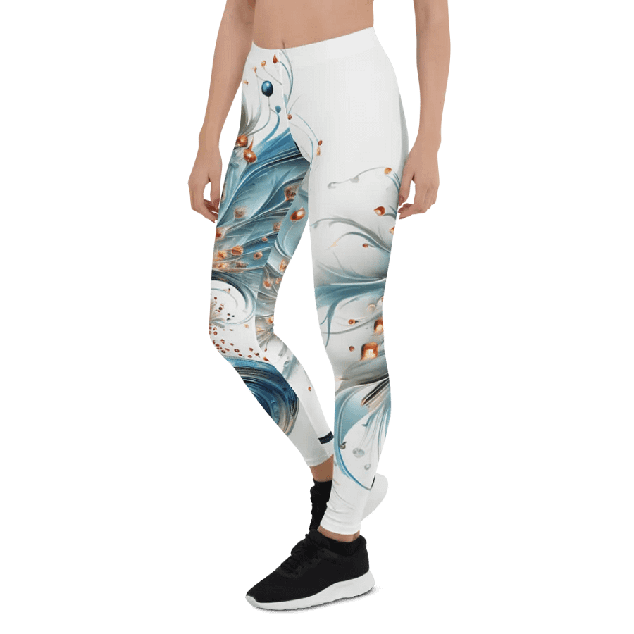 Peacock Art Leggings product image (6)