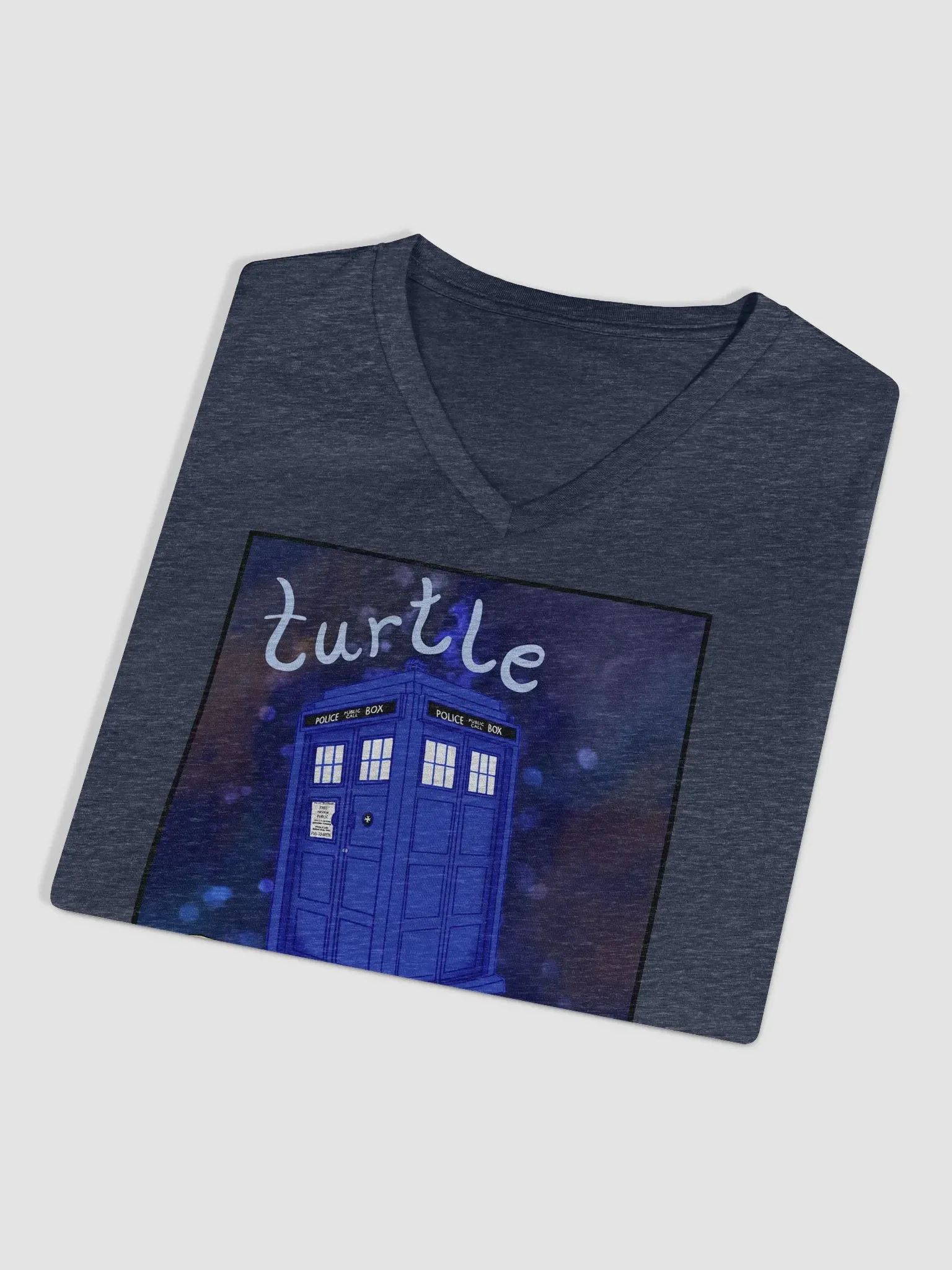 Turtle Powered V-Neck Relaxed T-Shirt product image (3)