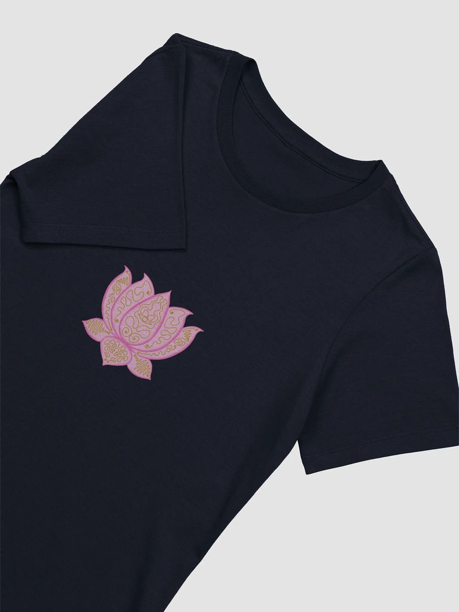 Lotus Blossom Gold Line Art Women's T-Shirt product image (7)