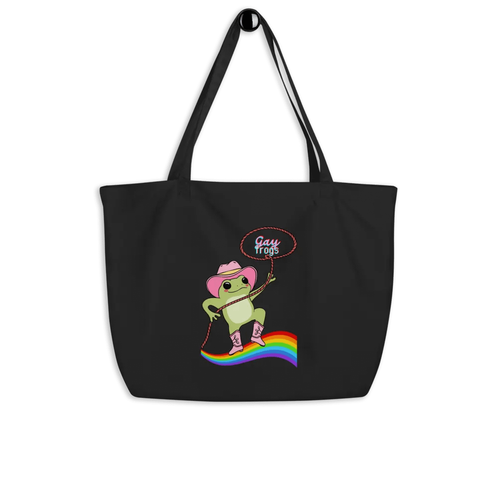 Gay Frog Hype Organic Tote product image (4)