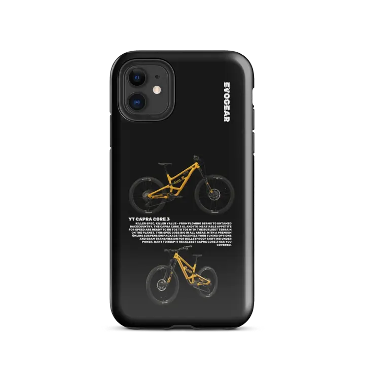 Black YT Capra Core 3 iPhone Case product image (47)
