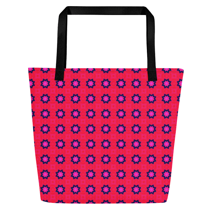 Abstract Red Tote Bag product image (2)