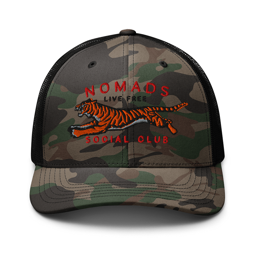 Leaping Tiger Camo hat product image (1)