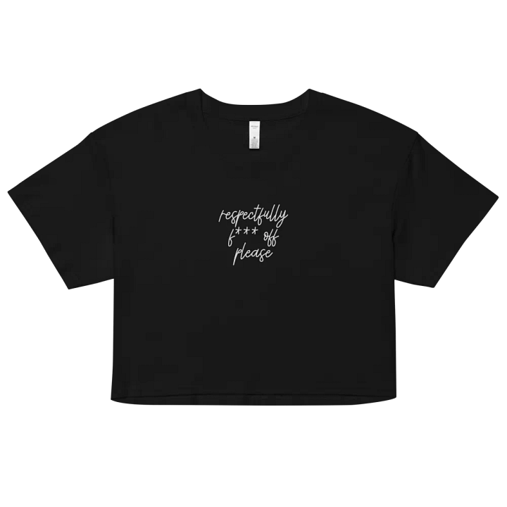 RFOP Crop Shirt (black) product image (1)