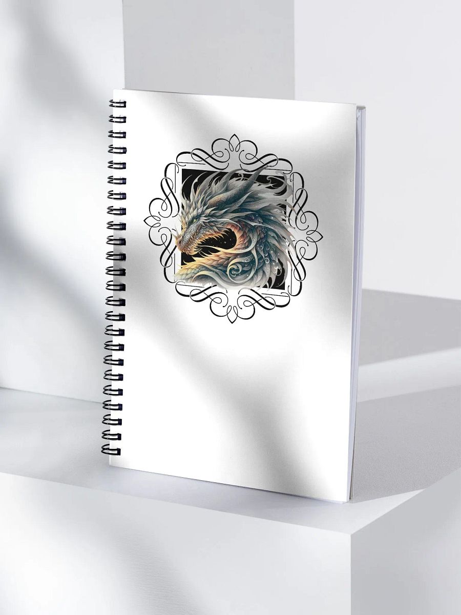Gold and Silver Dragon Notebook product image (3)