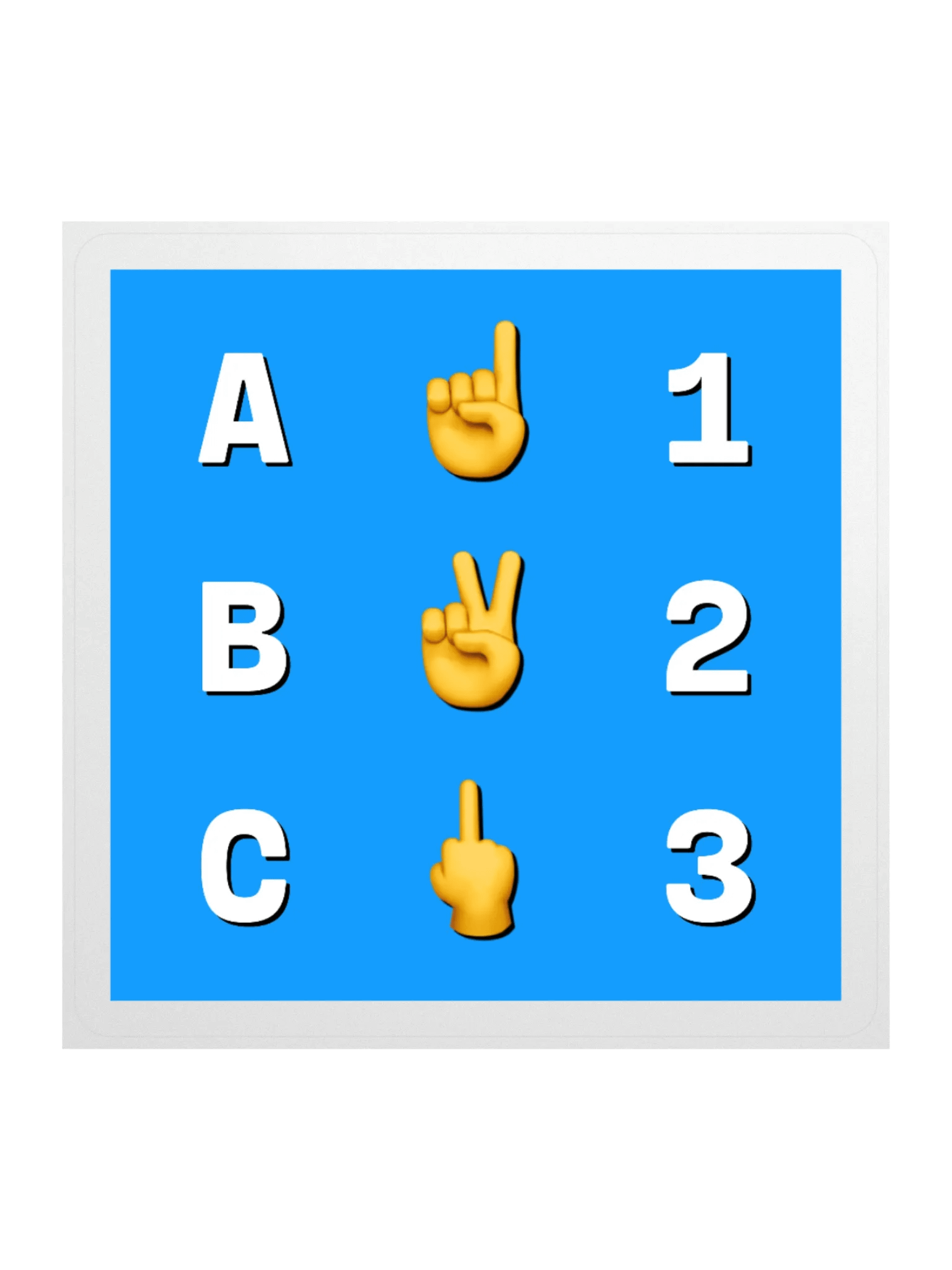 A-B-C 1-2-3 • Jackson Five Edition sticker product image (1)