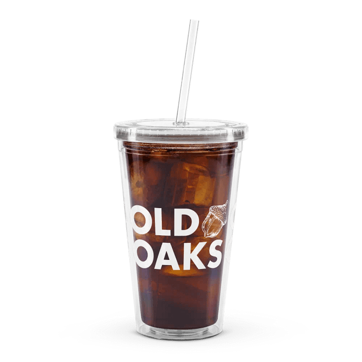 Old Oaks Clear Plastic Tumbler (16 oz) product image (1)