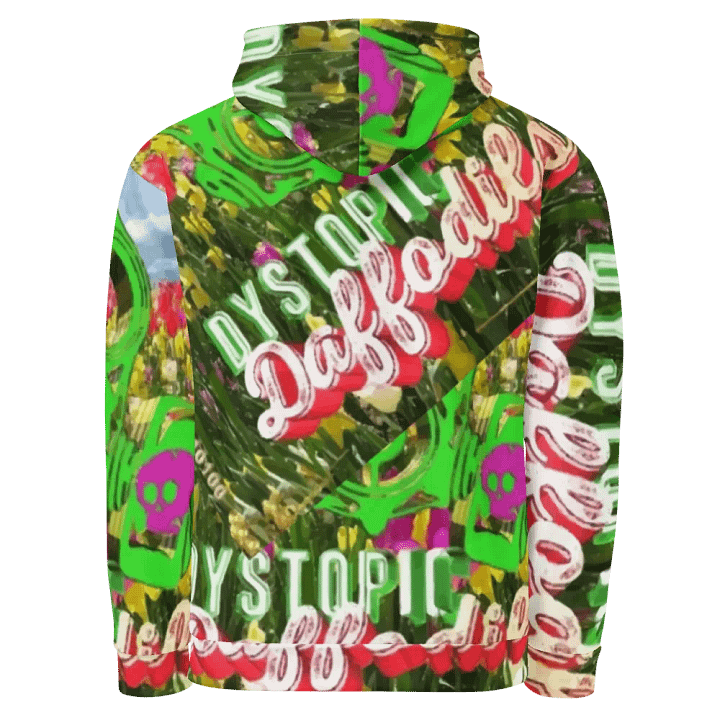 Dystopic Daffodils | Relaxed-Fit Unisex Hoodie product image (2)